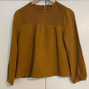 Madewell | Smocked Swing Top